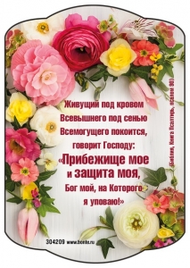 Магнит плоский малый "Живущий под кровом Всевышнего" - интернет-магазин КНИГАВАМ: цены, отзывы | купить в Киеве, доставка по всей Украине, США, Канада, Европа, СНГ, Израиль