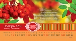 Календарь настольный "Цветы" 2016